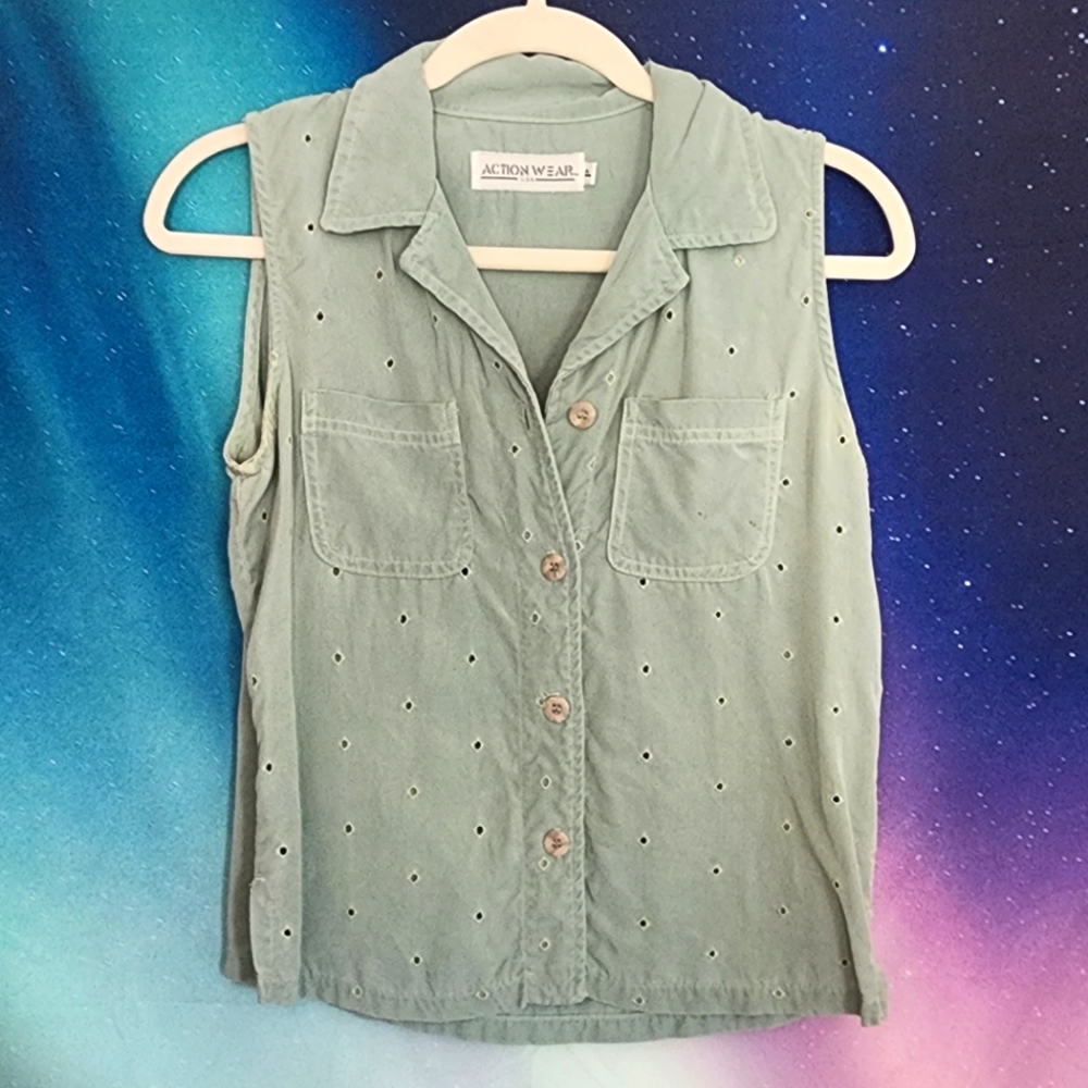 Vintage Sleevless Top